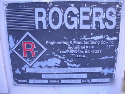 Rogers 980CAB controlled atmosphere braze system filter
