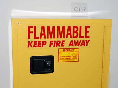 Securall flammable 16 gallon liquid storage cabinet