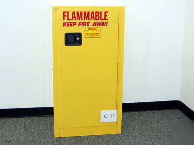 Securall flammable 16 gallon liquid storage cabinet