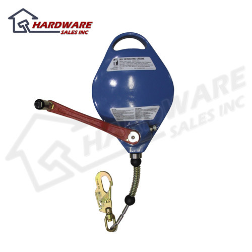 New falltech 7287S 82 ft 3-way self retracting lifeline 