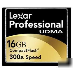 New lexar media professional 16GB compactflash (cf) ...