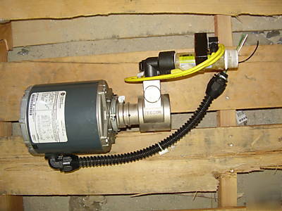Procon stainless steel pump with ge motor