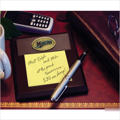 The memory company florida marlins memo pad holder