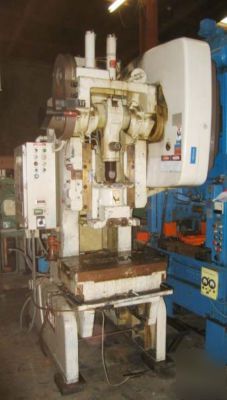 60 ton bliss obi punch press, mdl. c-60, s/n H71221