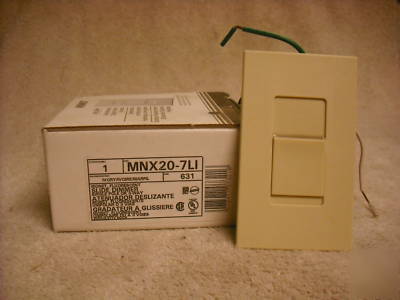 Leviton monet digital preset controls MNX20-7LI (ivory)