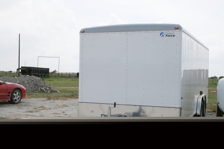 New 20' wells cargo alum/steel cargo motorcycle trailer