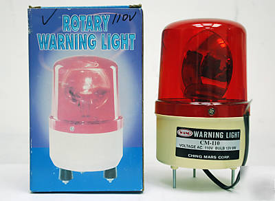 Warning light cm-110 AC110/220 DC12/24V bulb 12V 8W 