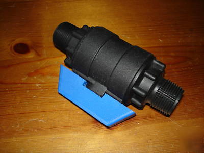 Water pipe underground stop cock ball valve mdpe