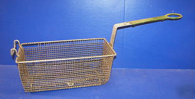 2 ct restaurant diner bar commercial fryer baskets 12X6