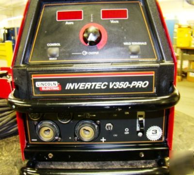 2006 lincoln invertec V350 pro welder inverter cc\cv 