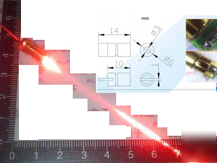 7PCS laser diode red light 6MM infrared ultrared ray