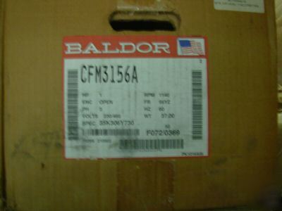 Baldor CFM3156A commercial motor unit 1 hp 