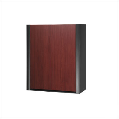 Bestar prestige iii 2 door cabinet cinnamon cherry