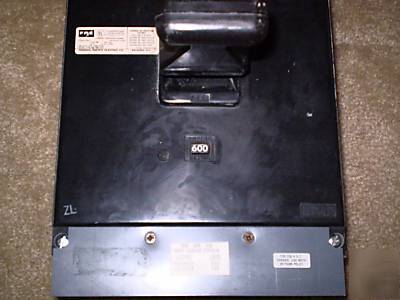 Federal pacific 600 amp circuit breaker excellent cond.