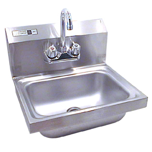 Hand sink with faucet john boos & co. 14X10X5 stainless