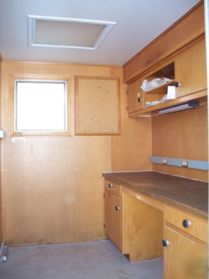 Hazardous materials decontamination & office trailer