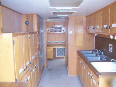 Hazardous materials decontamination & office trailer