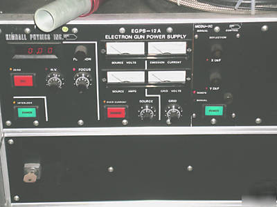 Kimball physics kpi egps-12A electron gun power supply