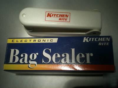 Mini handy plastic bag sealer by kitchenrite usa seller
