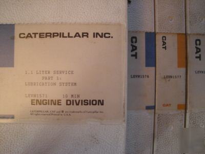 Caterpillar cat vhs service training 1.1 liter engines