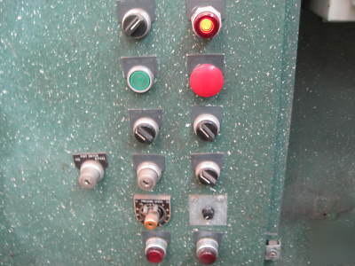 Chicago dries & krump 500 ton 34' hydraulic press brake