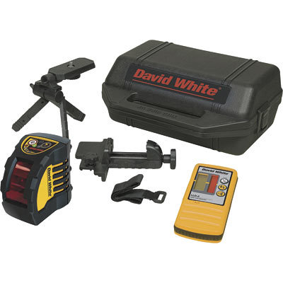 Indoor/outdoor laser cross level w pulsing beam + det