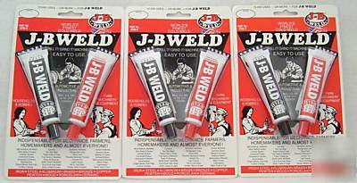 J b weld cold weld epoxy 3 pack free shipping