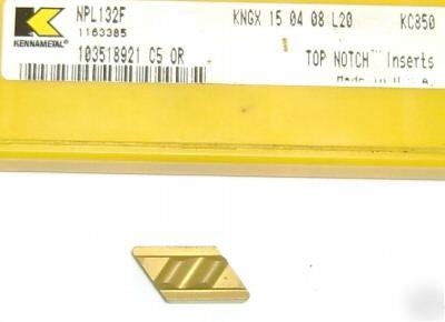 Kennametal NPL132F top notch KC850 carbide insert