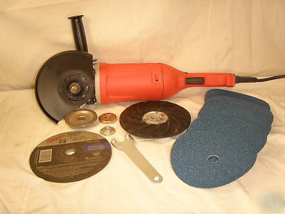 Milwaukee 6088-20 7Ã¢â‚¬Â/9Ã¢â‚¬Â angle grinder 15 amp