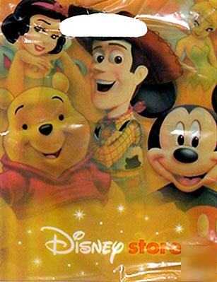 New disney store wholesale shopping bags lot (12) 9X12