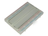 Solderless breadboard 300 tie points + 24' jump wire 