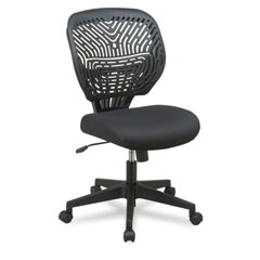 Space spinn series task chair with selfadjusting space