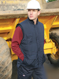 New - dickies professional combat bodywarmer - x large