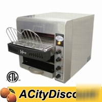 Omcan fma conveyor toaster 300 slices per hour ts-2002