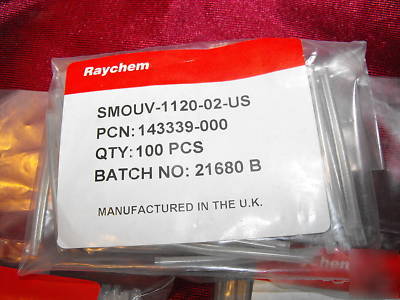 2600 tyco raychem fiber optic splice protectors sleeves