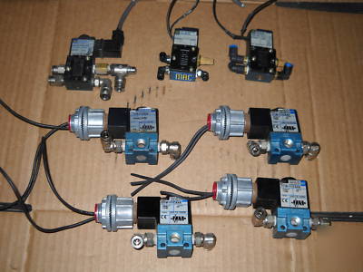 (7) mac solenoid pneumatic valves.......