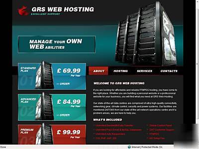 80GB disk space reseller dedicated server 