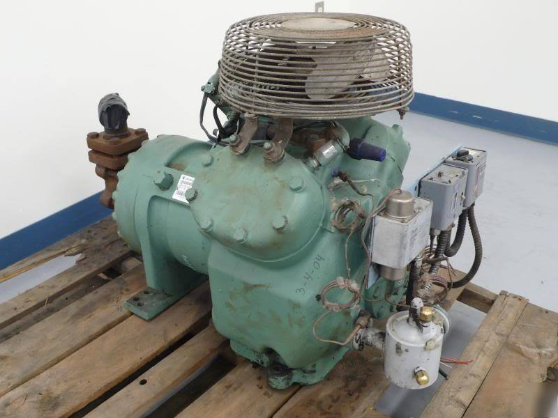 Carlyle 20 hp refrigeration compressor/low or high temp