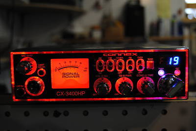 Connex 3400HP multi colored lights cb radio