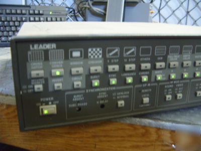 Leader 408 ntsc video test pattern generator multiburst