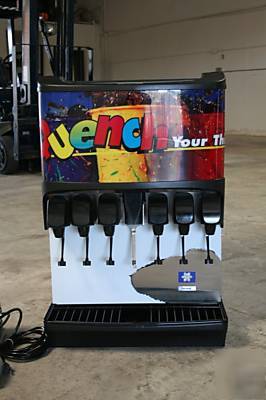New manitowoc 6 flavor soda fountain machine system