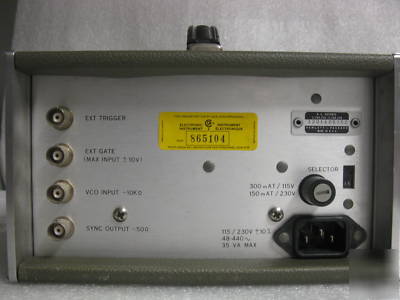 Hewlett packard 3310B function generator