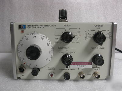 Hewlett packard 3310B function generator