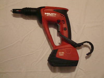 Hilti sf 4000-a screwgun 18V 3,0AH nimh SFB185 bat,case