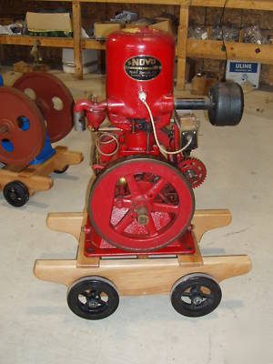 Hit miss engine cart, truck