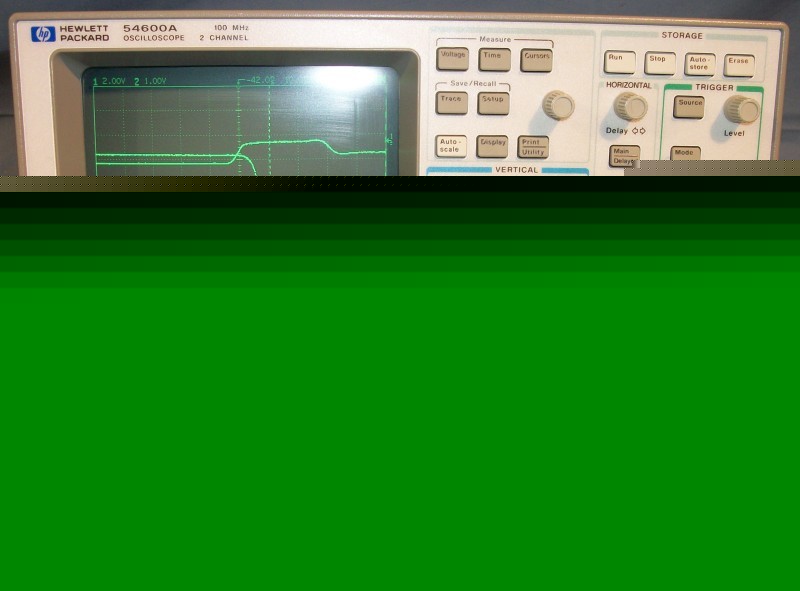 Hp 54600A 2 channel oscilloscope tested & guaranteed
