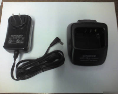 Kenwood rapid rate single unit charger for knb-45L batt