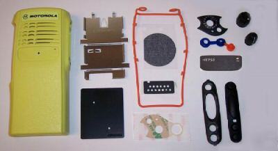 Motorola HT750 radio case refurb kit - yellow case