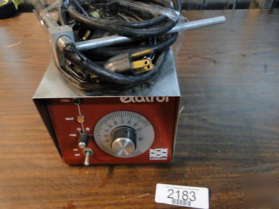 Neslab exatrol temperature controller+probe -needs love