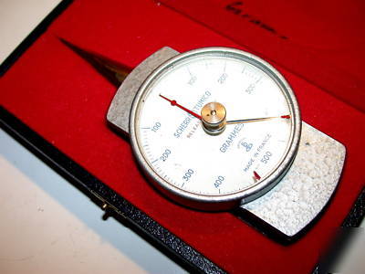 Scherr tumico 100 to 500 gram tension force gauge 